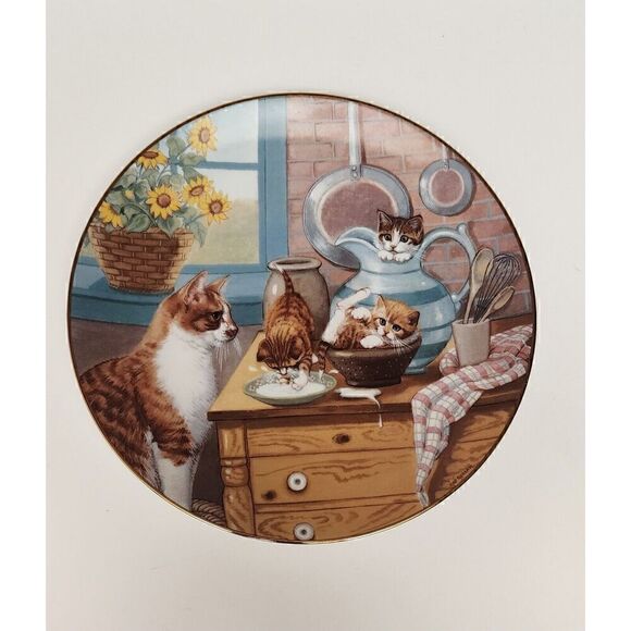 12 IRENE SPENCER 1989/Hamilton CAT Collection Country Plate - Picture 13 of 16
